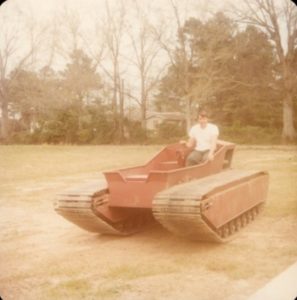 A prototype of what would become the Marsh Master. 1979.